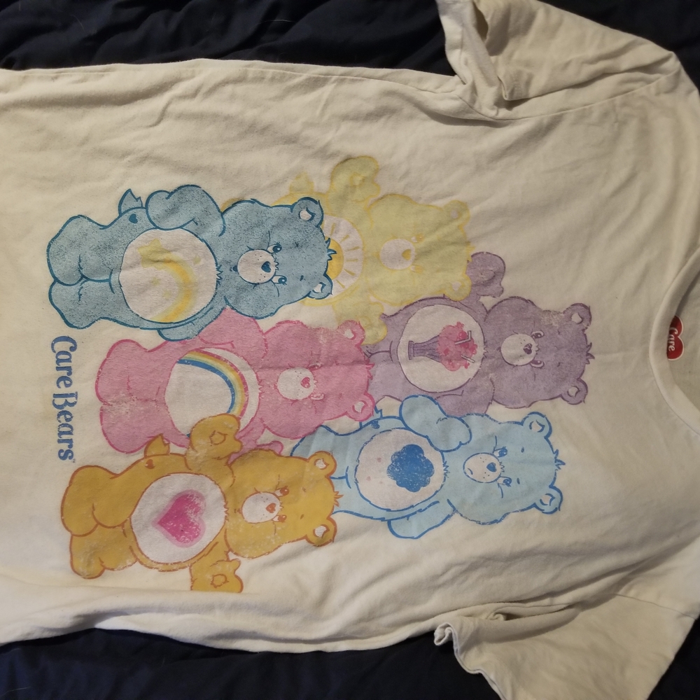 Care Bears Logo T-Shirt in Classic White
